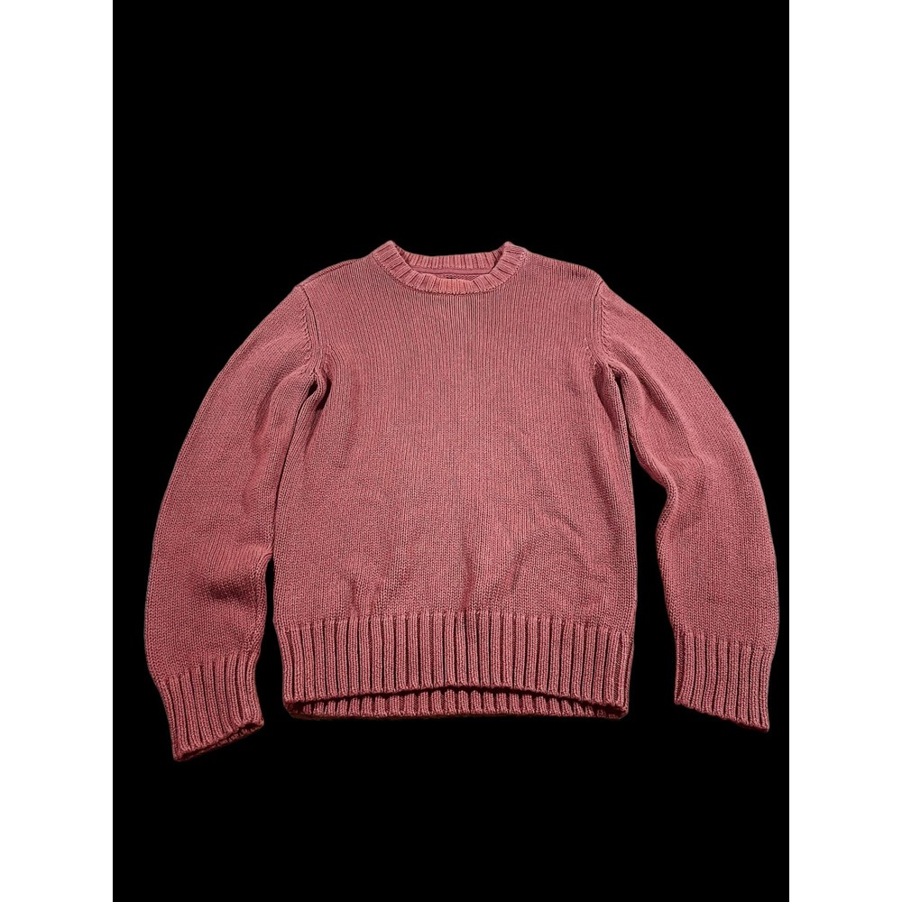 L.L.Bean Sweater Women's Small Dusty Red Crew Neck
